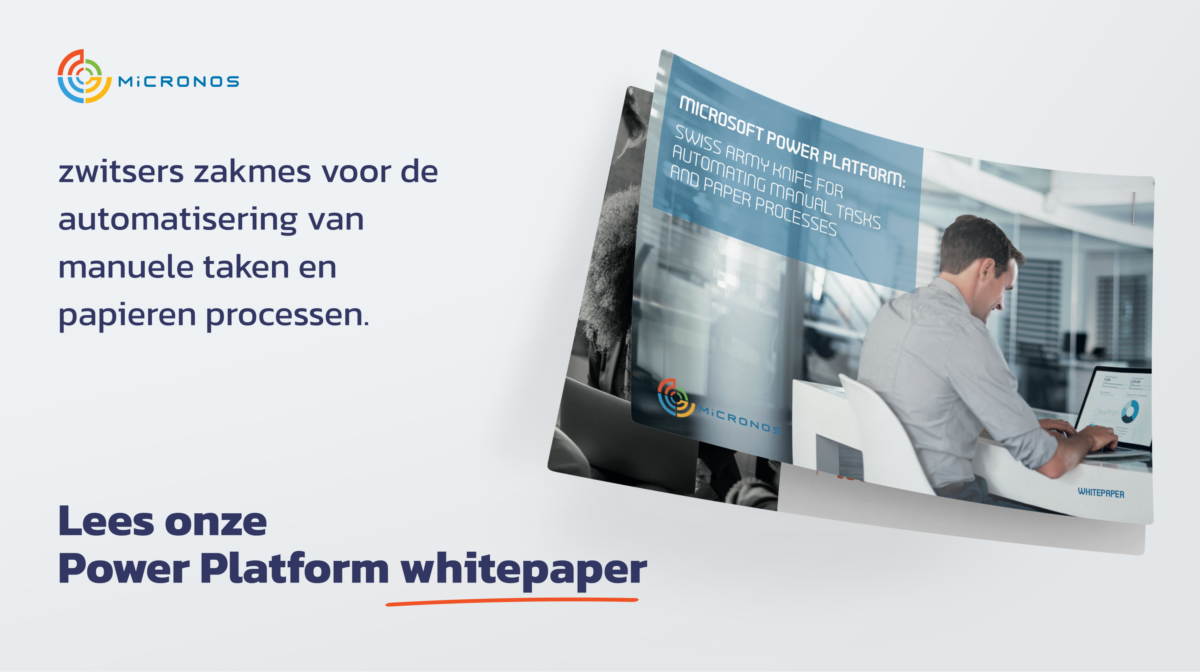 Power Platform whitepaper NL mockup